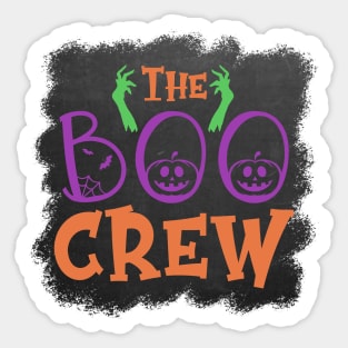 the boo crew Sticker